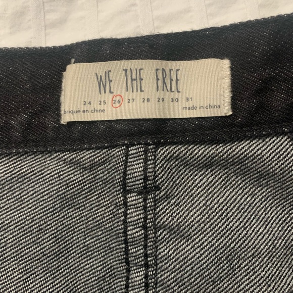 Free People Jean Mini Skirt - Picture 3 of 5